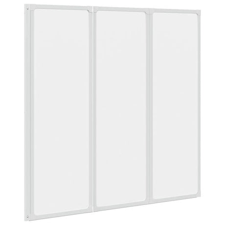 VIDAXL -BAD -Bildschirm 3 Paneele falten 117 x 120 cm falten