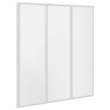 VIDAXL -BAD -Bildschirm 3 Paneele falten 141 x 132 cm