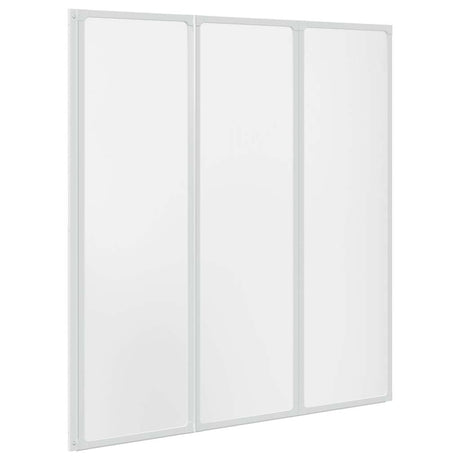 VIDAXL -BAD -Bildschirm 3 Paneele falten 141 x 132 cm