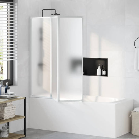 VIDAXL -BAD -Bildschirm 3 Paneele falten 141 x 132 cm