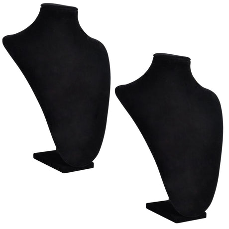 VIDAXL -Schmuckhalter für Kette 23x11.5x30 cm schwarz 2 STS