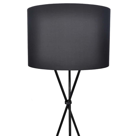 Vidaxl -Lampenschatten für Stehlampe mit hohem Standard Schwarz