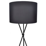 Vidaxl -Lampenschatten für Stehlampe mit hohem Standard Schwarz