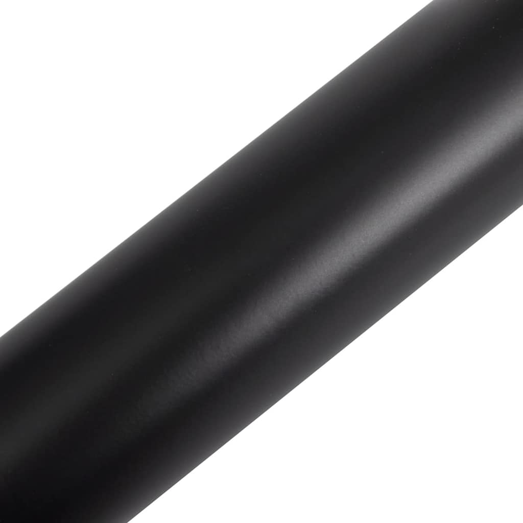 Vidaxl autofolie waterdicht luchtbelvrij 500x152 cm matzwart