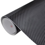 Vidaxl Autofolie 4D 152 x 200 cm Kohlefaser -Vinylschwarz