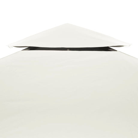 Vidaxl Ersatz Zelt Stoffbor 310 g m² 3x4 m Creme Weiß
