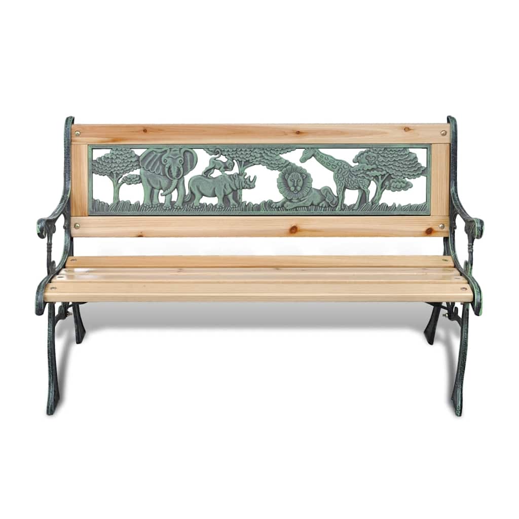 Vidaxl kindertuinbank 84 cm hout
