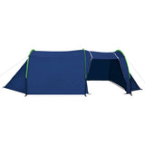 Vidaxl tent 4-persoons marineblauw en groen