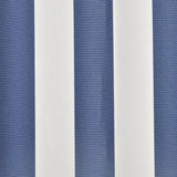 Vidaxl LaFeldoek 3x2,5 M Leinwand Blau und Weiß