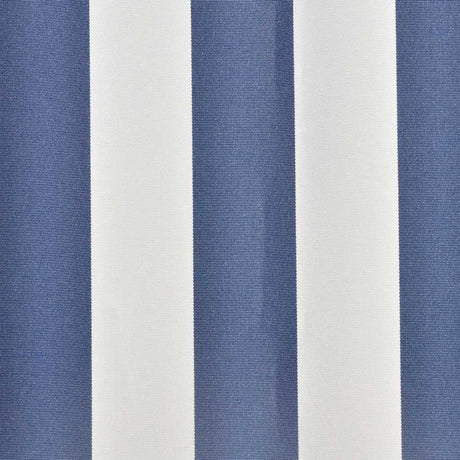 Vidaxl LaFeldoek 4x3 M Leinwand Blau und Weiß