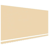 Vidaxl LaFeldoek 6x3 m Leinwand Crème