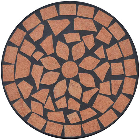 VIDAXL -Bienentisch Mosaik Terrakotta -ausgelöst
