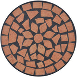 VIDAXL -Bienentisch Mosaik Terrakotta -ausgelöst