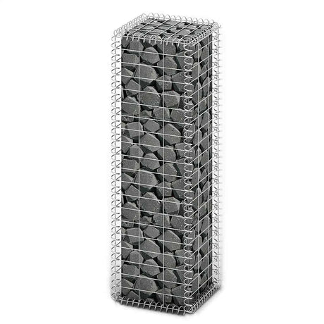Vidaxl Schans Korb mit Deckel 100x30x30 cm verzinkter Draht