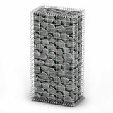 Vidaxl Schans Korb mit Deckel 100x50x30 cm verzinkter Draht
