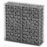 Vidaxl Schanskorf mit Deckel 100x100x30 cm verzinkter Draht