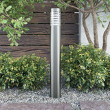 VIDAXL GARDE POST LAMPE FEED -freier Stahl