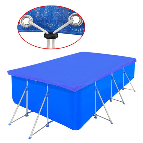 Vidaxx Schwimmbadabdeckung rechteckig 90 g m² 540x270 cm pe