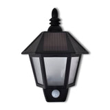 Vidaxl Solarwandlampe mit Bewegungssensor