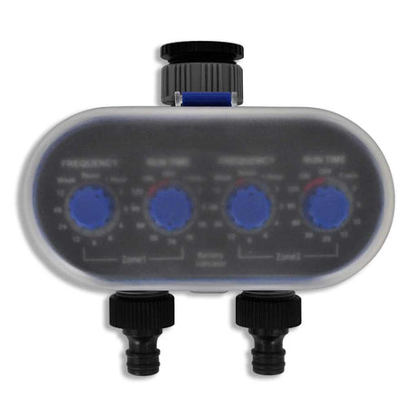Vidaxl Electricbewässerungswasser -Timer (2 Ausgänge)