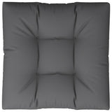 Vidaxl Palettenkissen 80 x 80 x 12 cm Stoff grau