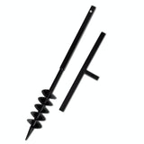 VIDAXL MORDE BRACK mit Griff und Schraubenkopf (Doppelschraube) 100 mm (schwarz)