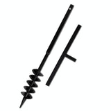 VIDAXL MORDE BRACK mit Griff und Schraubenkopf (Doppelschraube) 100 mm (schwarz)