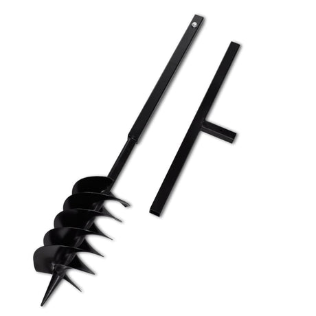 VIDAXL MORDE BRACHE mit Griff und Schraubenkopf 150 mm (schwarz)