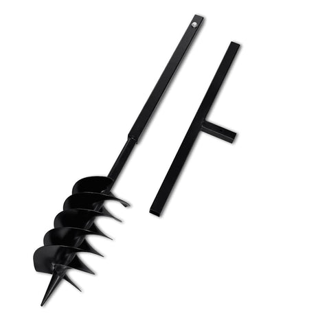 VIDAXL MORDE BRACHE mit Griff und Schraubenkopf 150 mm (schwarz)