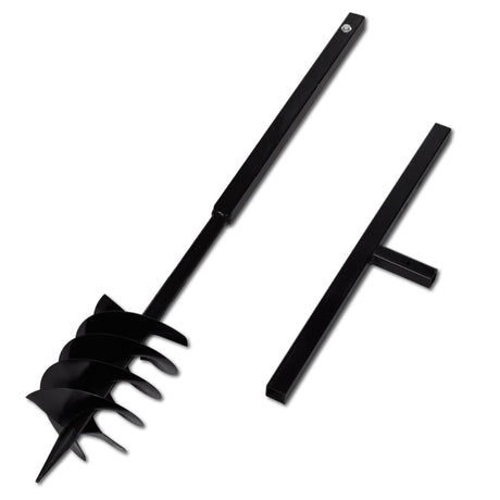 VIDAXL MORDE BRACHE mit Griff und Schraubenkopf 180 mm (schwarz)