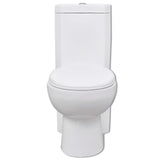 Vidaxl Toilettenecke Modell Keramik Weiß