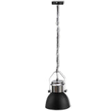 VIDAXL -Deckenlampen 2 STs in Höhenverstellbares modernes Metallschwarz