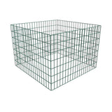 Vidaxl Compost Bin Square 100x100x70 cm Maschen
