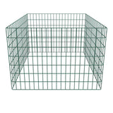 Vidaxl Compost Bin Square 100x100x70 cm Maschen