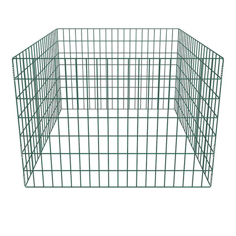 Vidaxl Compost Bin Square 100x100x70 cm Maschen