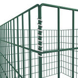 Vidaxl Compost Bin Square 100x100x70 cm Maschen