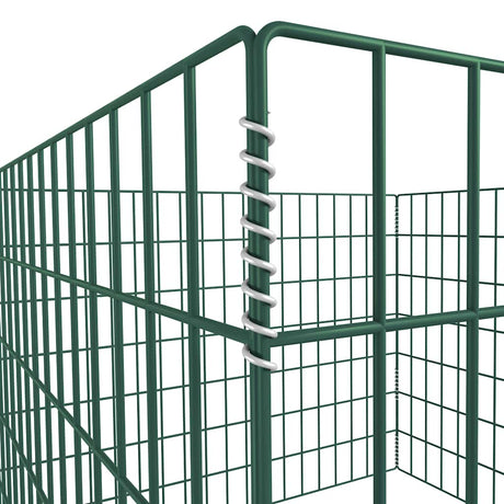 Vidaxl Compost Bin Square 100x100x70 cm Maschen