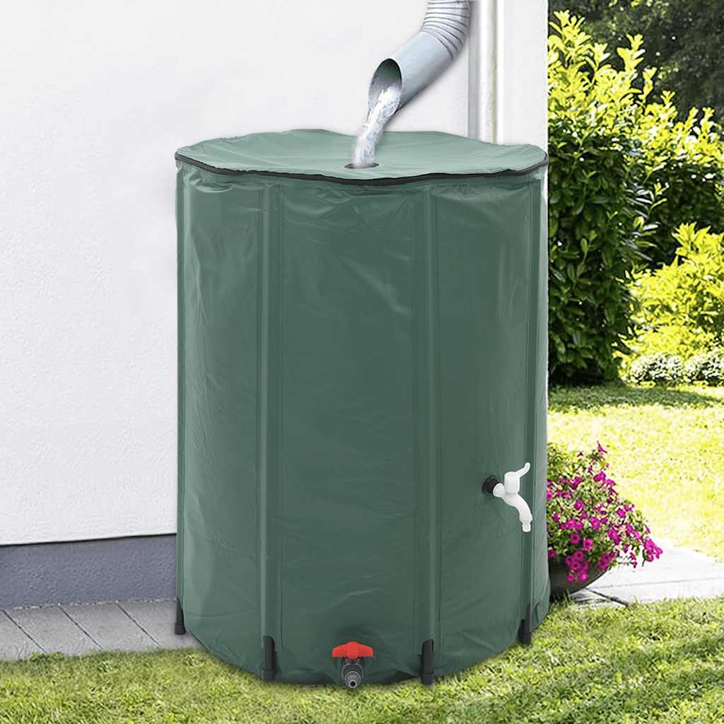 Vidaxl Faltbarer Wassertank 500L (grün)