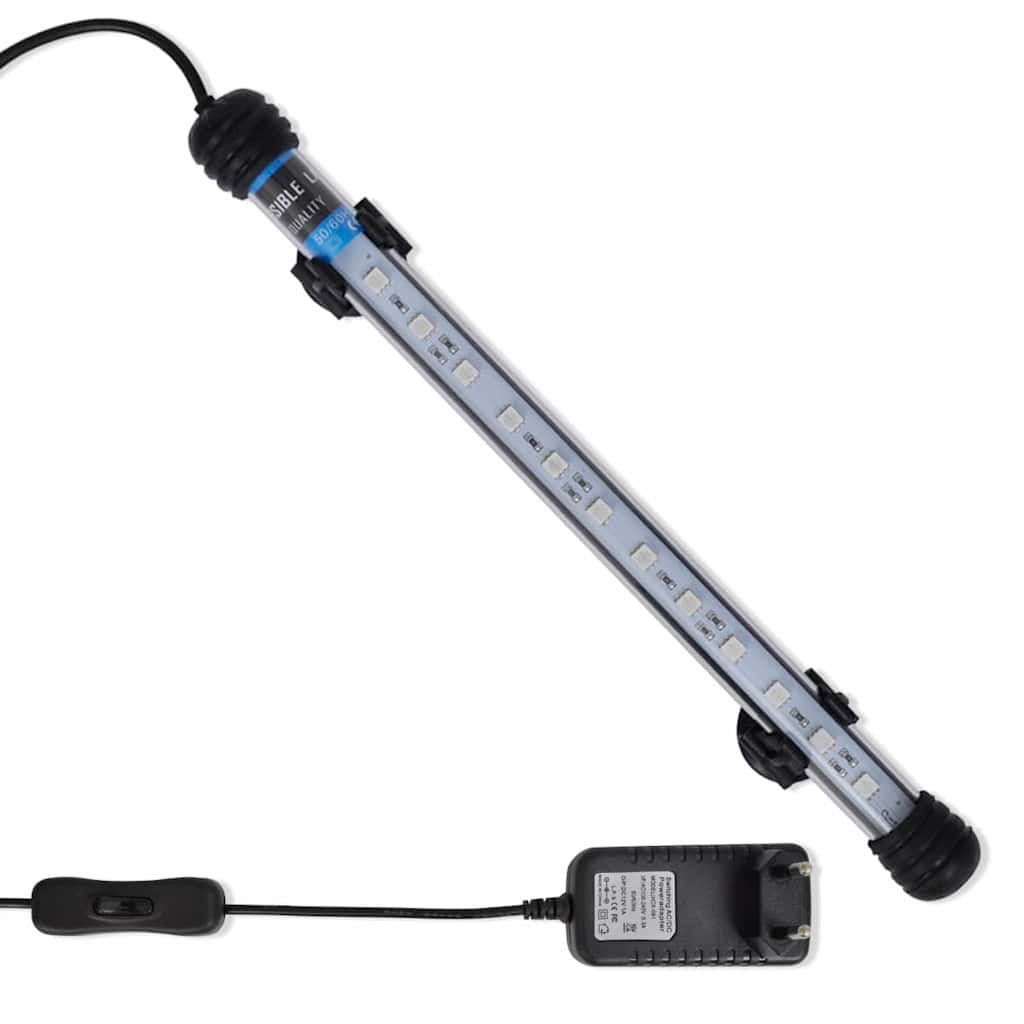 Vidaxxl LED-Aquarienlampe 28 cm blau