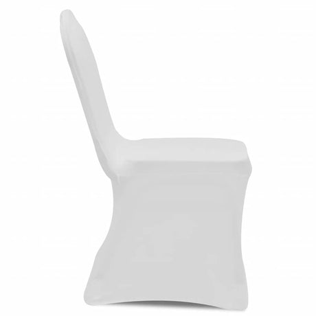 Vidaxl Stuhl Cover Stretch White (50 Stücke)