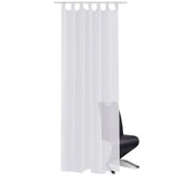 Vidaxl Vorhang weiß 140x175 cm (2 Stücke)