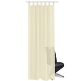 Vidaxl Vorhangcreme 140x175 cm (2 Stücke)
