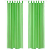 VIDAXL -Vorhang APPPERGROEN 140 x 225 cm (2 Stücke)