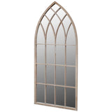 Vidaxl Gartenspiegel Gothic Bogen -verändert 50x115 cm