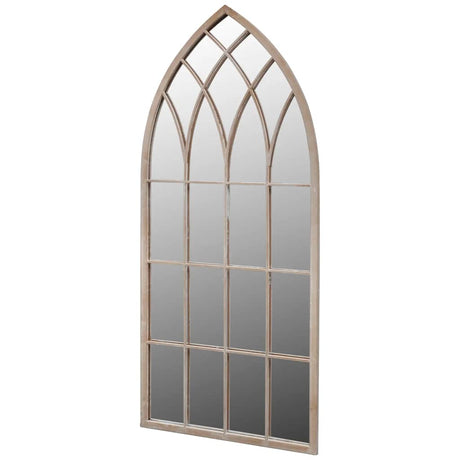 Vidaxl Gartenspiegel Gothic Bogen -verändert 50x115 cm