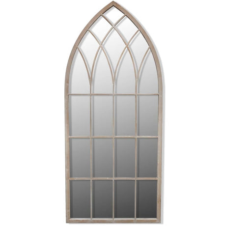 Vidaxl Gartenspiegel Gothic Bogen -verändert 50x115 cm