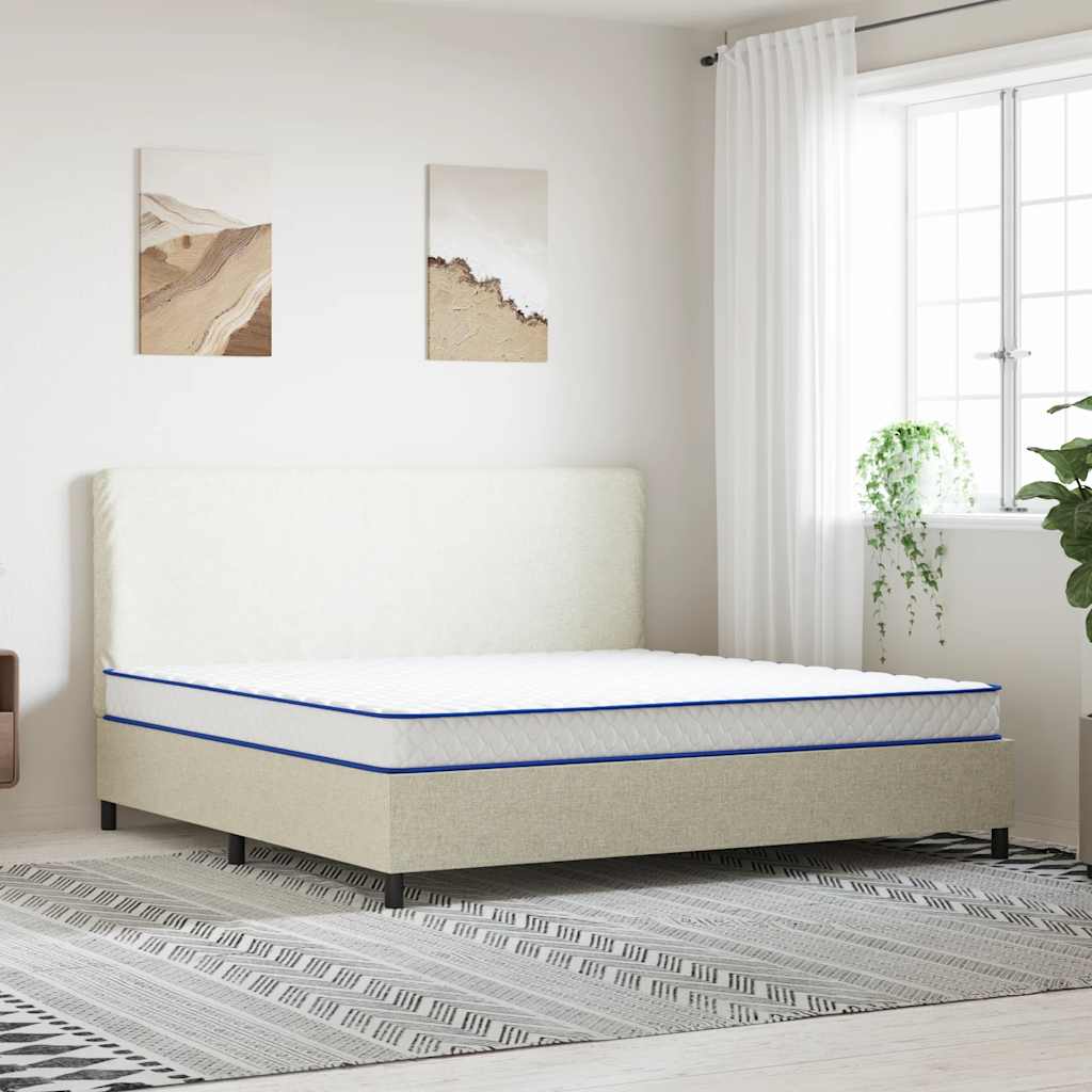 Vidaxl matras 200x180x17 cm zacht traagschuim