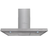 Vidaxl Extractor Hood Flat 900 mm Edelstahl