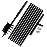 VIDAXL MOREPRAIL mit Griff 180 mm und Erweiterungen 9 m (Stahl)