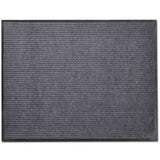 Vidaxl deurmat 90x120 cm pvc grijs